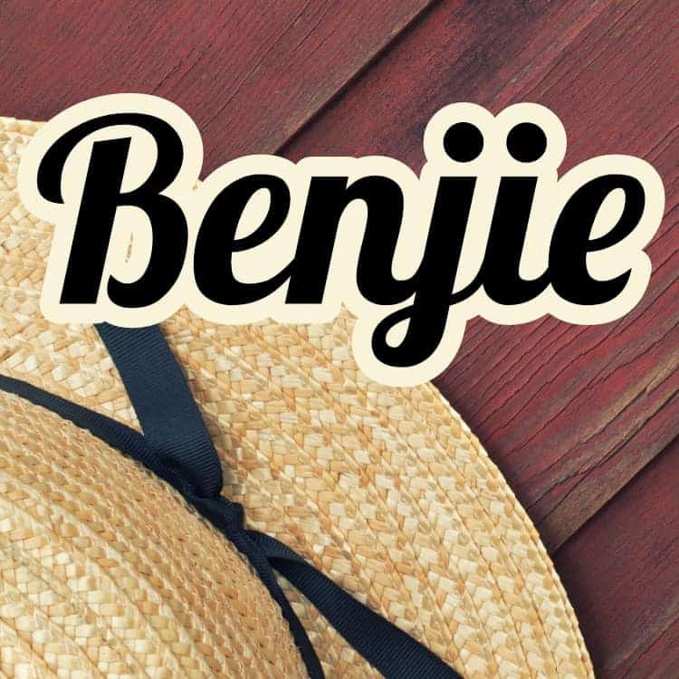 Benjie Audiobook Cover