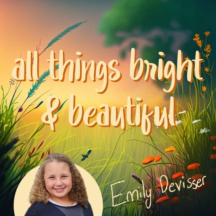All Things Bright and Beautiful Music Album Cover