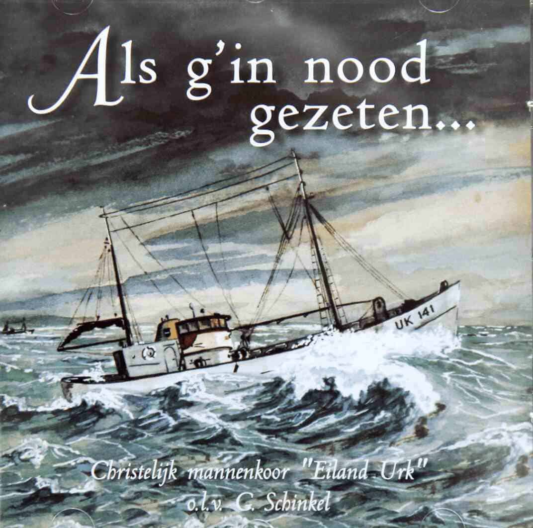Cover image "Als g'in nood gezeten" by Eiland Urk