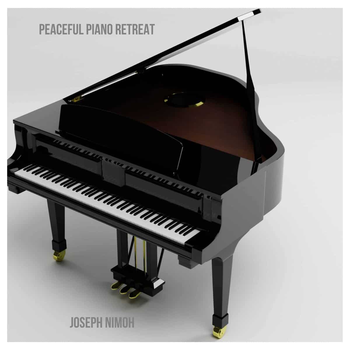 Cover image "Peaceful Piano Retreat" by Joseph Nimoh