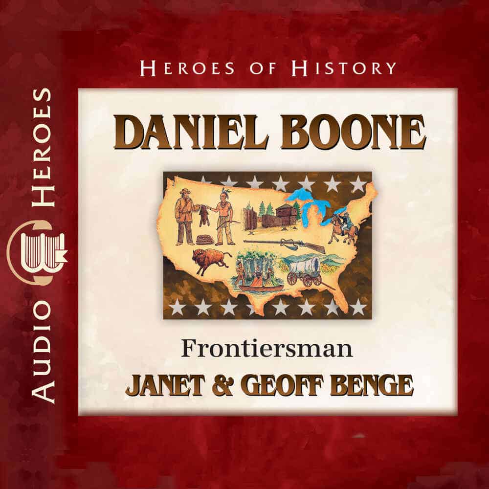 Cover "Daniel Boone: Frontiersman" by Janet & Geoff Benge