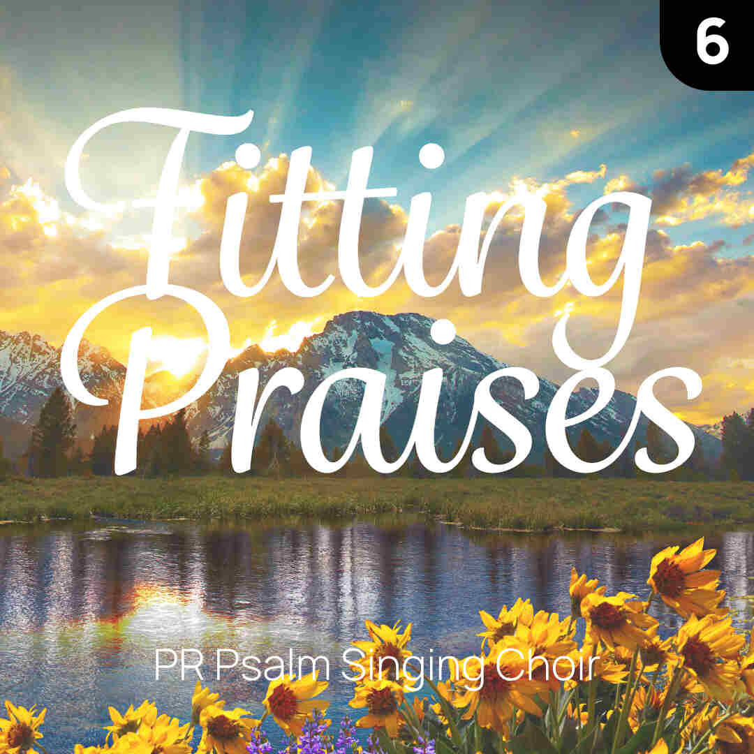 Cover image "Fitting Praises: Volume 6" by the Protestant Reformed Psalm Singing Choir