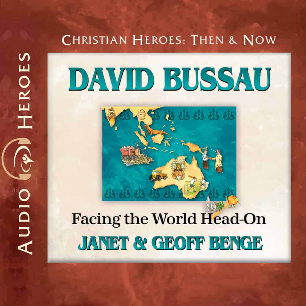 Cover "David Bussau: Facing the World Head-on" by Janet & Geoff Benge