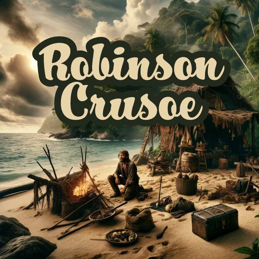 Cover "Robinson Crusoe" by Daniel Defoe