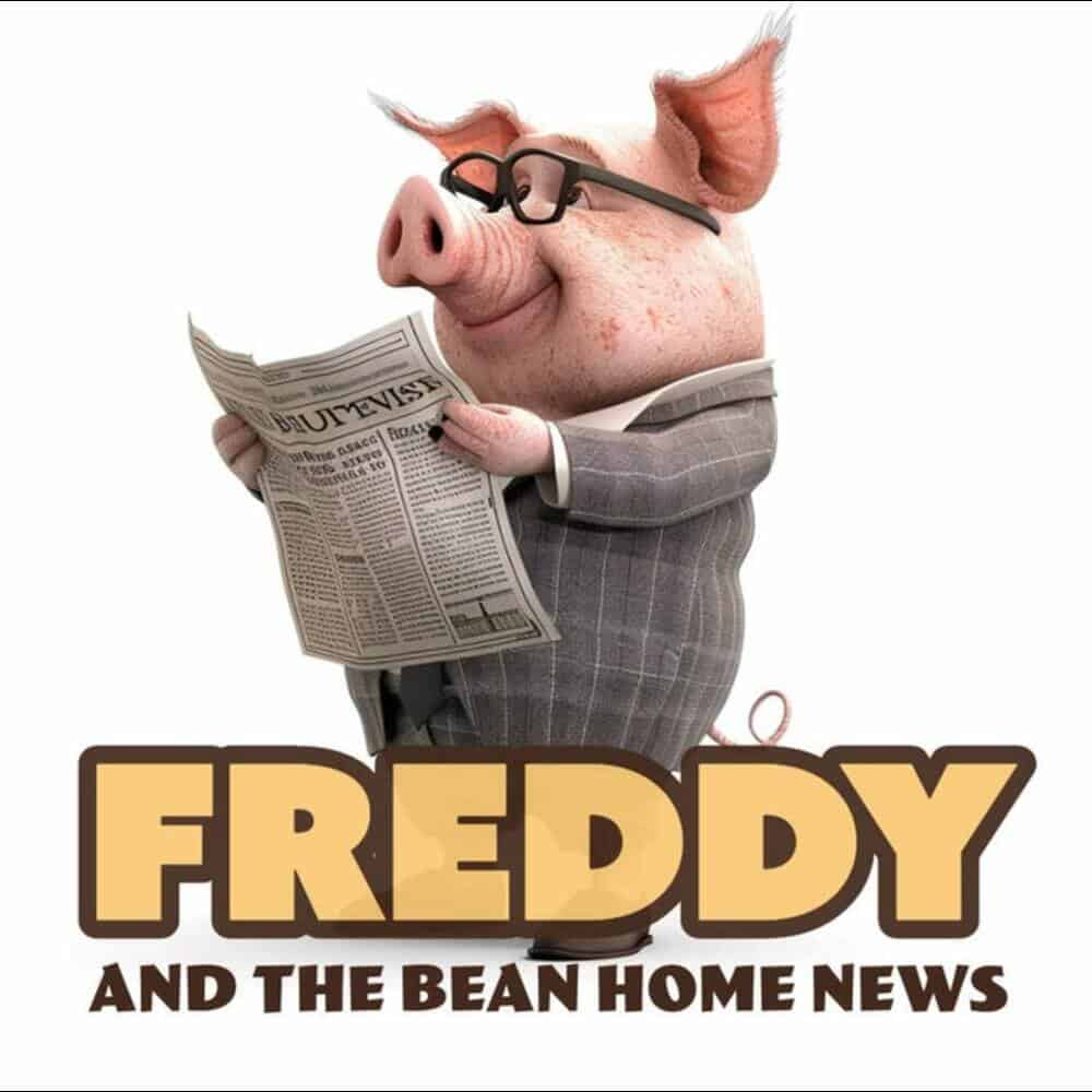 Cover "Freddy and the Bean Home News" by Walter R. Brooks